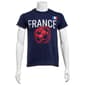 Mens Tailgate France Scribble Soccer Tee - image 1