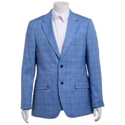 Mens Nautica Blue Plaid Jacket