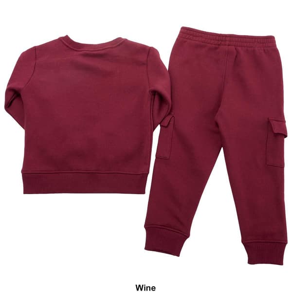 Boys &#40;4-7&#41; Champion Signature Crew & Cargo Joggers