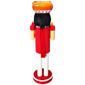 Santa''s Workshop 14in. Here for the Hot Dogs Nutcracker - image 2