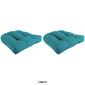 Jordan Manufacturing Textured Wicker Chair Cushions - Set Of 2 - image 3