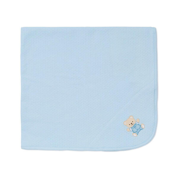 Little Me Cute Bear Receiving Blanket - image 