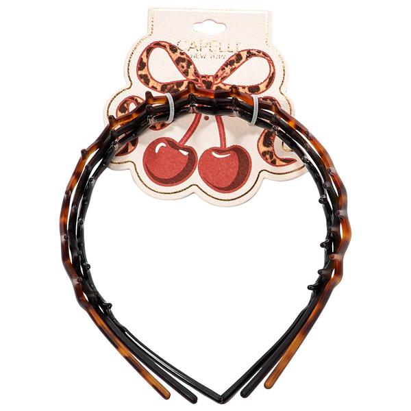 Womens Capelli New York 3 Cd Mix Comb Headband - image 