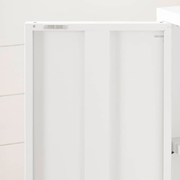 South Shore Crea Metal 2-Door Accent Cabinet