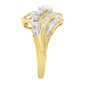 Loveblooms&#8482; Round & Baguette Diamond Cut Ring - image 5