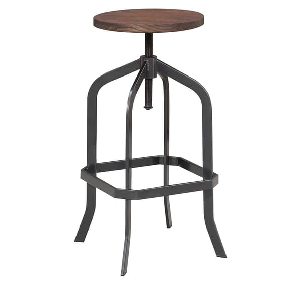 Elements Wynn Adjustable Backless Bar Stool