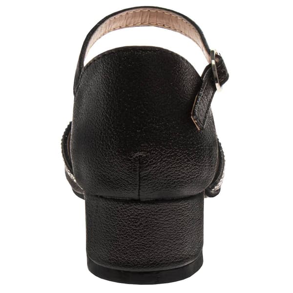 Little Girls Badgley Mischka Slingback Dress Pumps with Heart