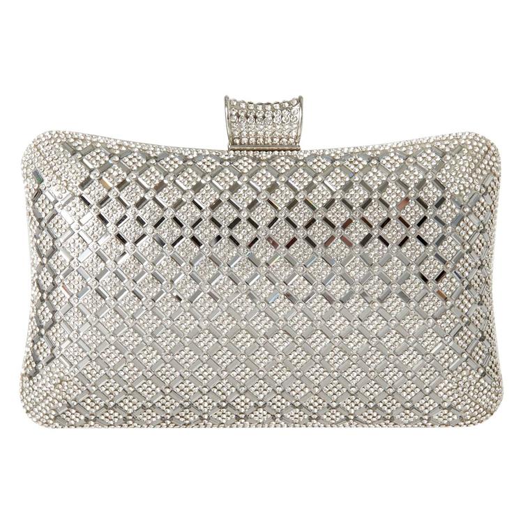 D'Margeaux Geometric Sparkle Evening Bag