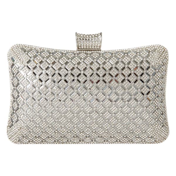 D&#39;Margeaux Geometric Sparkle Evening Bag