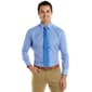 Mens Christian Aujard Slim Fit Gingham Dress Shirt - Blue - image 1