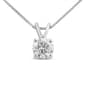 Haus of Brilliance 1/4ctw. Lab Grown Diamond Solitaire Pendant - image 1