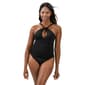 Womens Dolfin(R) Aquashape Solid Contemporary One Piece Swimsuit - image 1