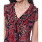 Womens Tommy Hilfiger Sleeveless Ruffle Front Paisley Blouse - image 4
