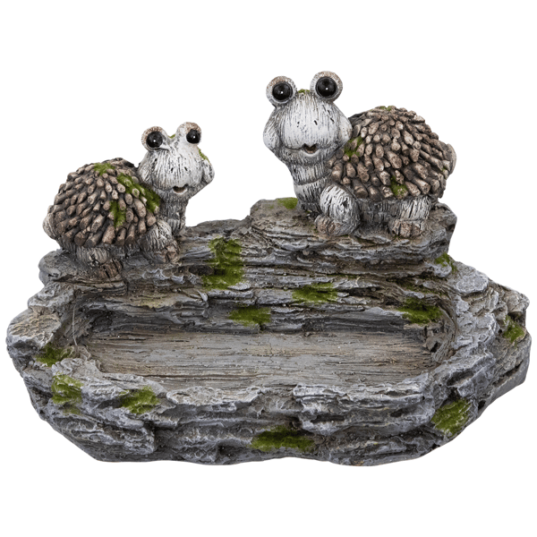 Northlight Turtle Couple Outdoor Garden Bird Bath