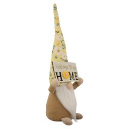 Northlight Seasonal Spring Sunflower Hat Gnome w/ Home Sign