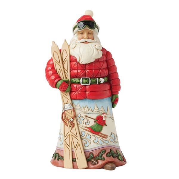 Jim Shore Christmas at the Lodge Santa Christmas Figurine