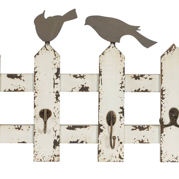 9th & Pike&#174; Distressed Metal Bird Decor