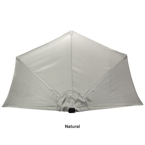 Jordan Manufacturing 9ft. Steel Market Half Umbrella