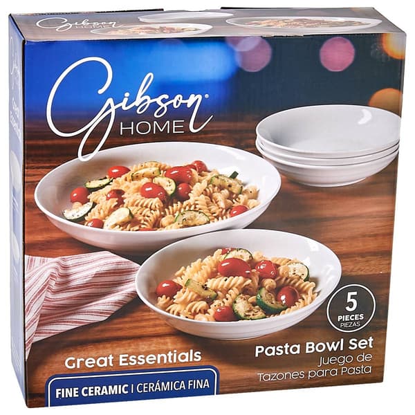 Gibson Home 5pc. Pasta Bowl Set - image 