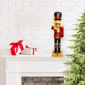Santa''s Workshop 14in. Royal Trumpeter Nutcracker - image 4