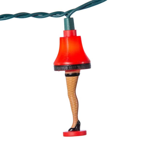 Kurt S. Adler UL A Christmas Story™ Colorful Leg Lamp Light Set