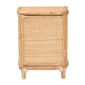 bali & pari Kiara Bohemian Natural Rattan Nightstand - image 3