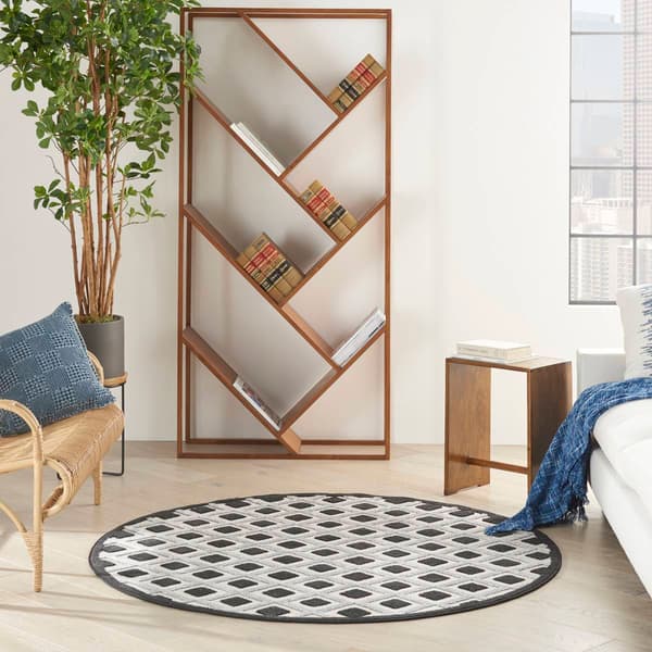 Nourison Aloha Diamond Modern Area Rug