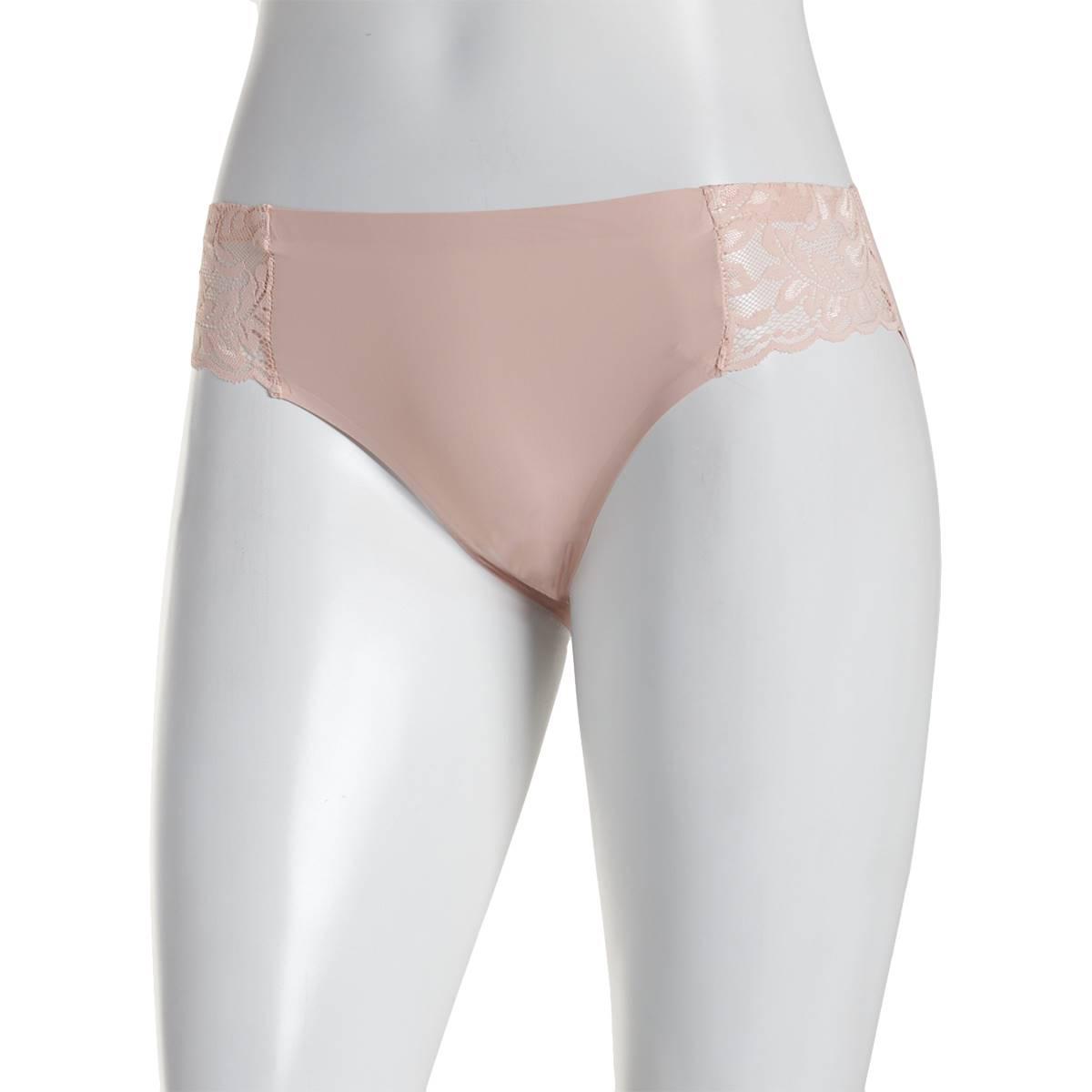 Womens Laura Ashley® Single Nylon Laser Bikini Panties...