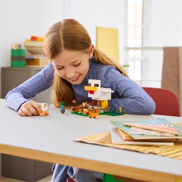 LEGO® Minecraft® Chicken Farm Building Kit