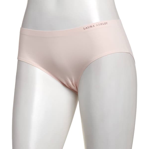 Womens Laura Ashley(R) Brushed Micro Laser Hipster Panties LS8444R - image 