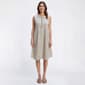 Womens Dash Sleeveless Pintuck Solid Shift Dress - image 1