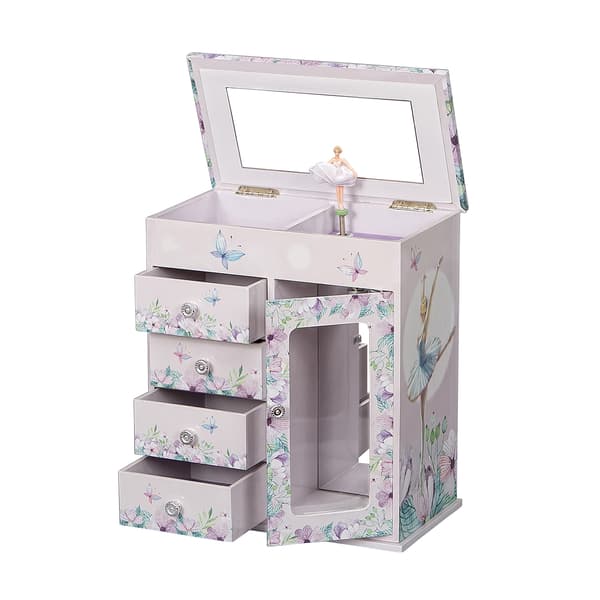 Mele & Co. Liliana Girl's Musical Ballerina Jewelry Box