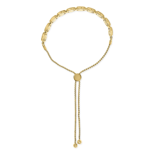 Haus of Brilliance 5/8ctw. Diamond Cushion Frame Bolo Bracelet