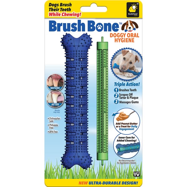 As Seen On TV Bone Brush Doggy Oral Hygiene - image 