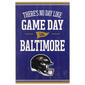 Open Road Ravens Wooden Gameday Vertical - image 1