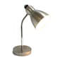 Simple Designs Semi-Flexible Brushed Nickel Desk Lamp - image 2