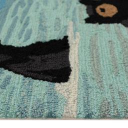 Liora Manne™ Frontporch Bathing Bears Indoor/Outdoor Accent Rug