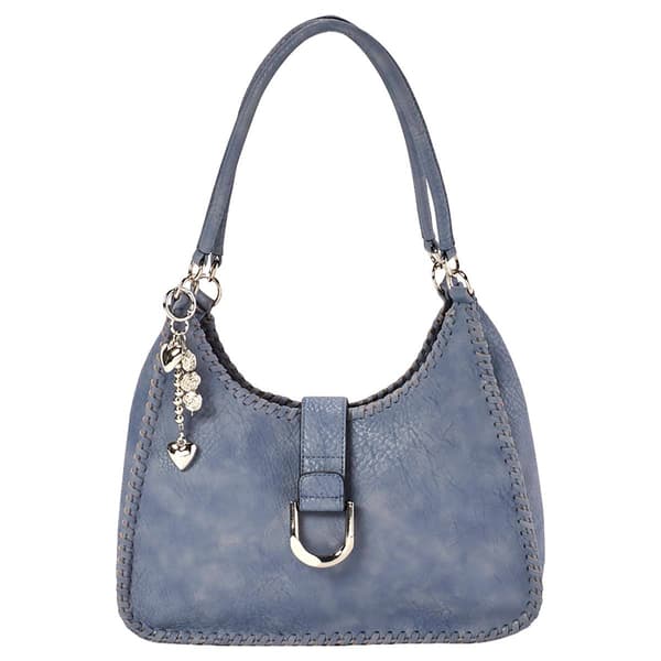 DS Fashion Double Handle Buckle Satchel $50 - image 