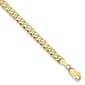 Mens Gold Classics&#40;tm&#41; 10kt. 4.75mm 9in. Flat Beveled Chain Bracelet - image 1