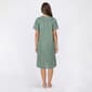 Womens Moon to Noon Short Sleeve Ditsy Floral Trapunto Duster - image 2
