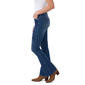 Womens Seven7 Felicity Floral Embroidery Side Seam Bootcut Jeans - image 3