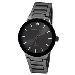 Mens Geoffrey Beene&#40;R&#41; Gunmetal Watch - GB8087GUBK