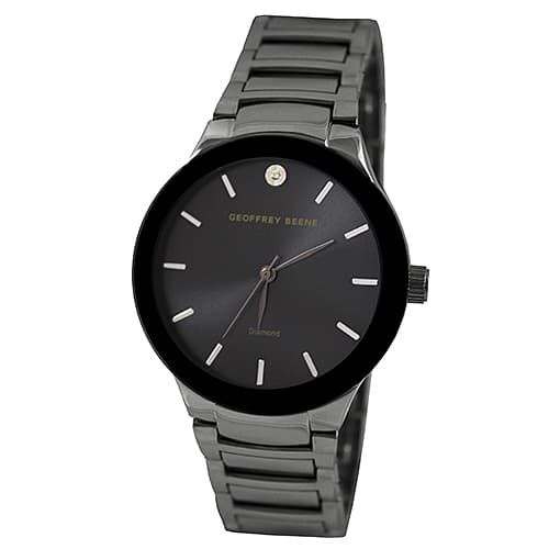 Mens Geoffrey Beene&#40;R&#41; Gunmetal Watch - GB8087GUBK - image 