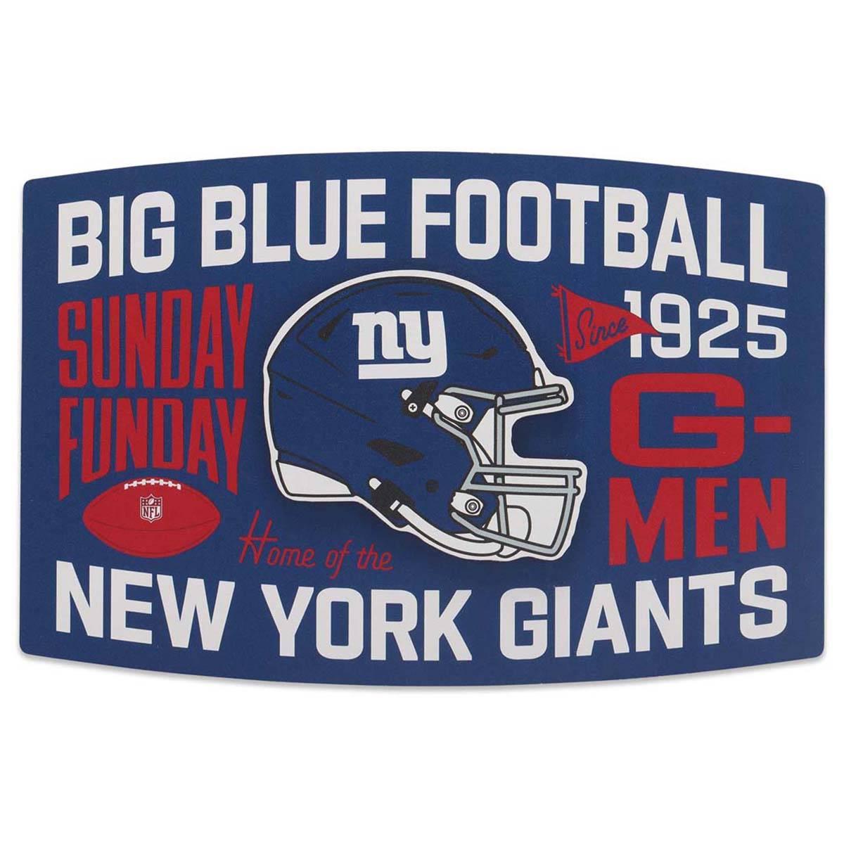 Open Road Giants Team Story Layered Wood