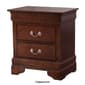 Passion Furniture Louis Philippe 2-Drawer Nightstand - image 12