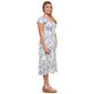 Juniors No Comment Emmeline Floral Smocked Gauze Midi Dress - image 4