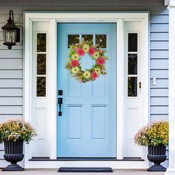 Northlight Seasonal Artificial Chrysanthemum & Berry Wreath