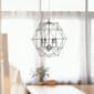 Elegant Designs Industrial 4 Bulb Hexagon Pendant Light - image 4