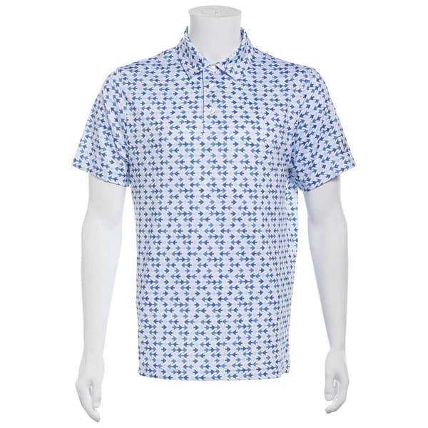 Mens PGA Tour(R) Top O'' The Morning Golf Short Sleeve Polo