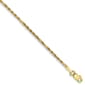 Gold Classics(tm) 1.8mm. 14k Diamond Cut Milano Rope Bracelet - image 1